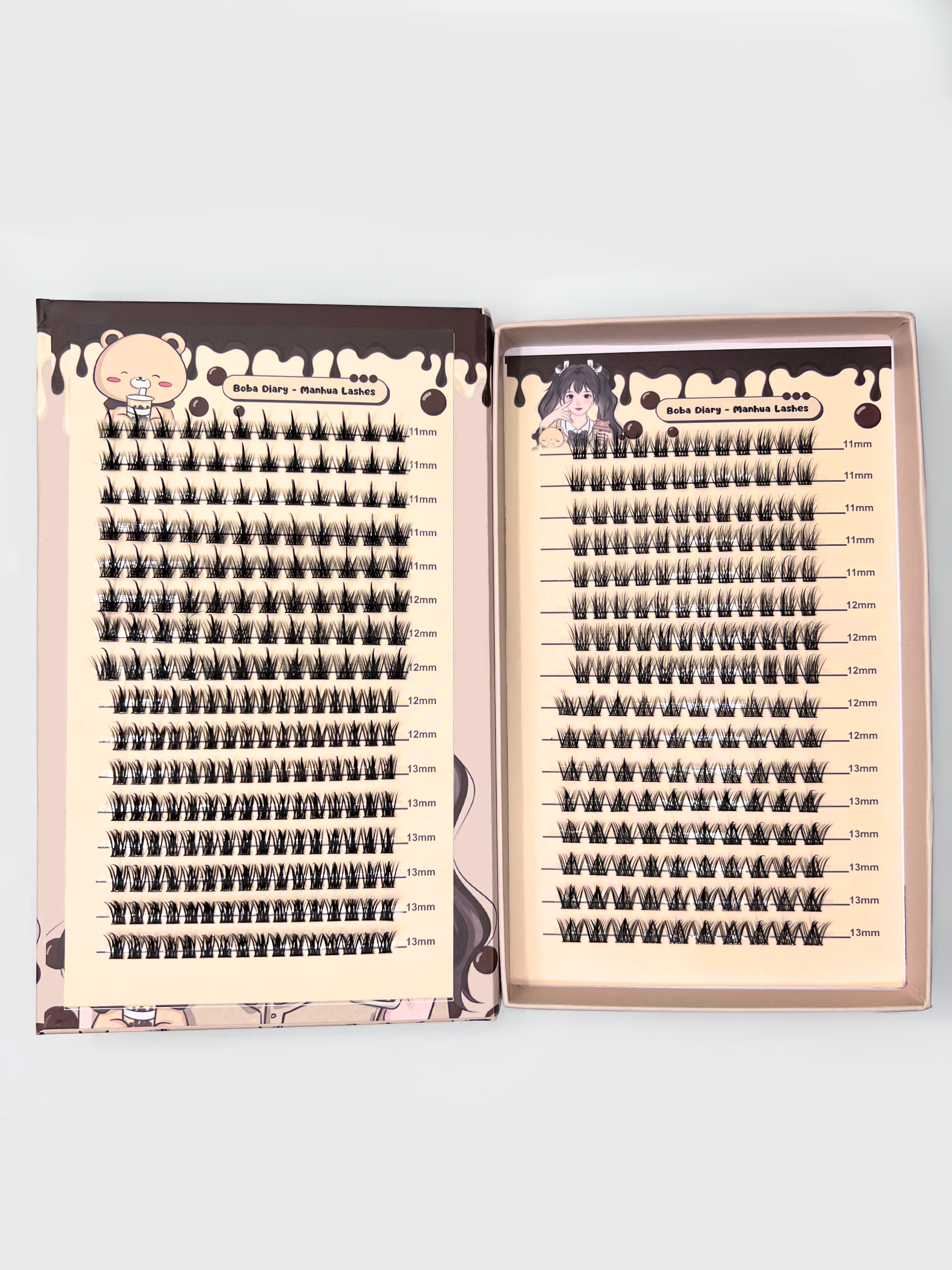 Boba Diary Manhua Manga Lash Clusters Book